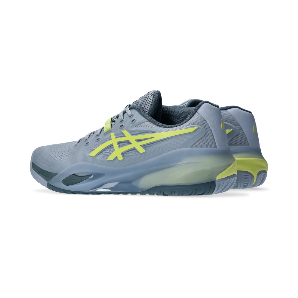 Giày Pickleball Tennis Asics GeL-Resolution X Nam - Xám Xanh - hình 4