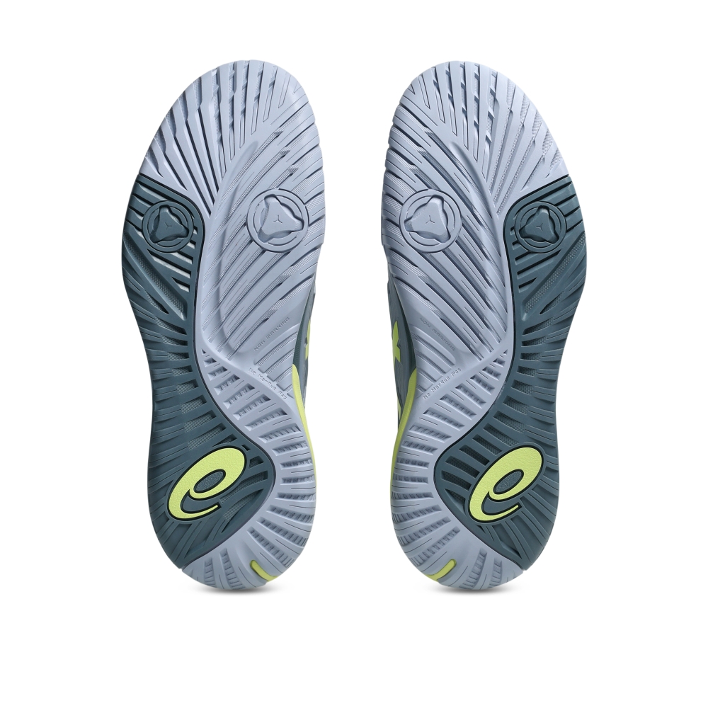 Giày Pickleball Tennis Asics GeL-Resolution X Nam - Xám Xanh - hình 6