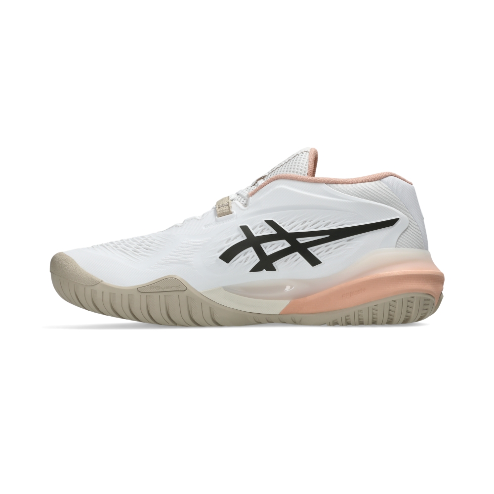 Giày Pickleball Tennis Asics GeL-Resolution X Nữ - Trắng Hồng Cam - hình 2