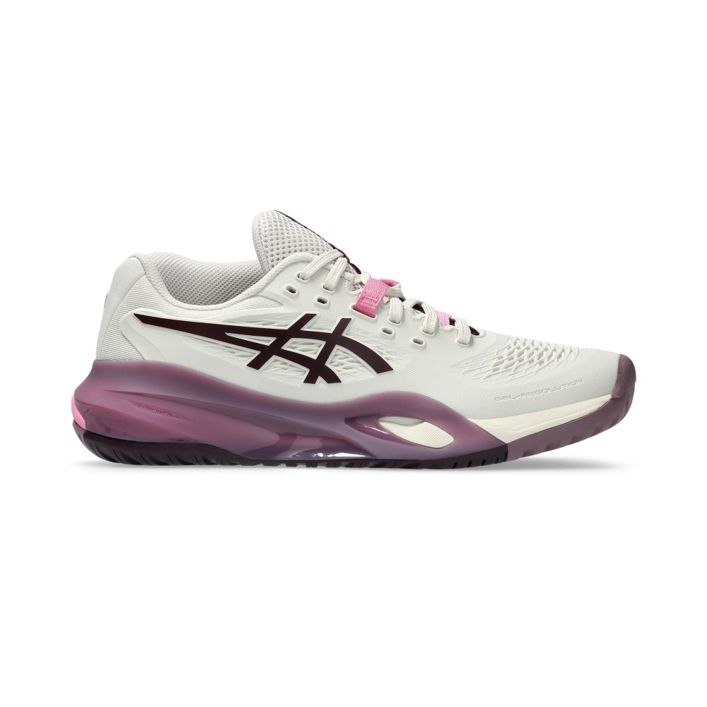 Giày Pickleball Tennis Asics GeL-Resolution X Nữ - Trắng Hồng Tím