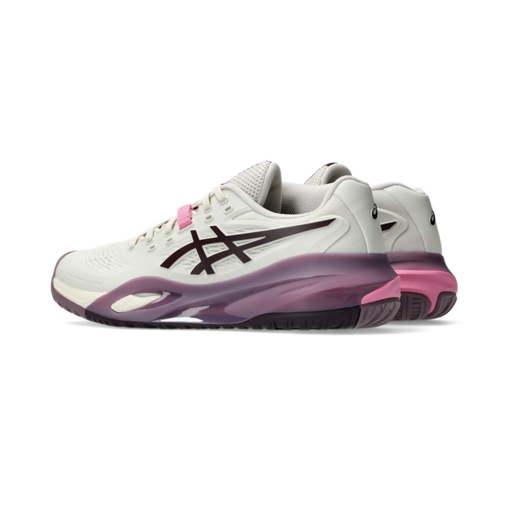 Giày Pickleball Tennis Asics GeL-Resolution X Nữ - Trắng Hồng Tím - hình 4