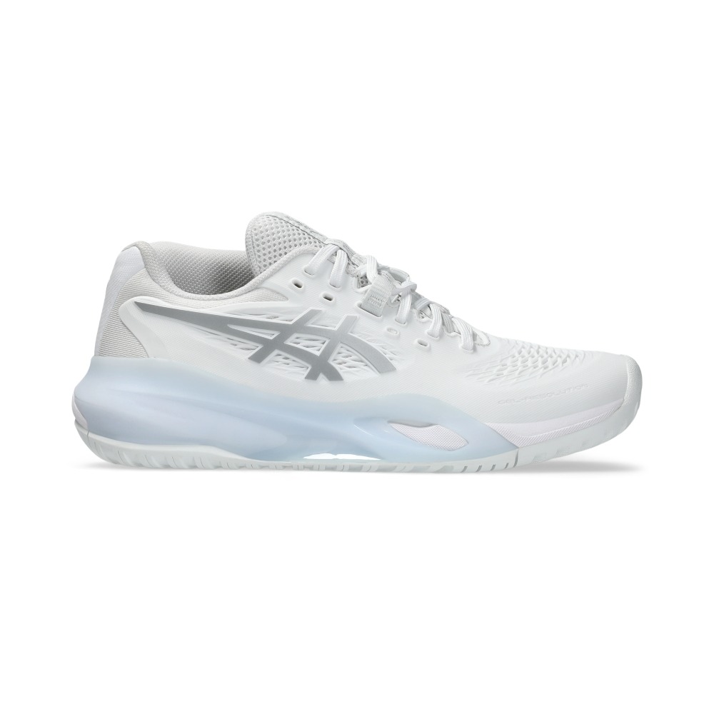 Giày Pickleball Tennis Asics GeL-Resolution X Nữ - Trắng Xám