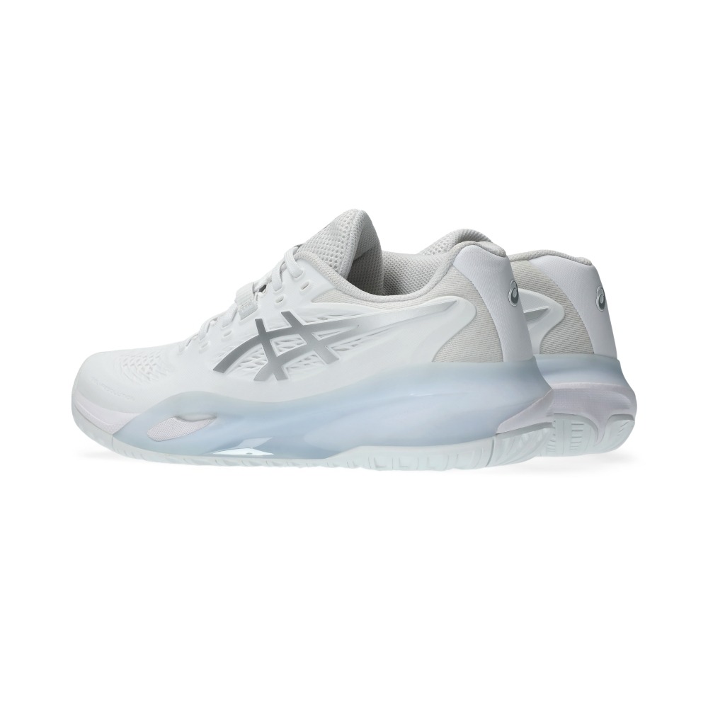 Giày Pickleball Tennis Asics GeL-Resolution X Nữ - Trắng Xám - hình 3