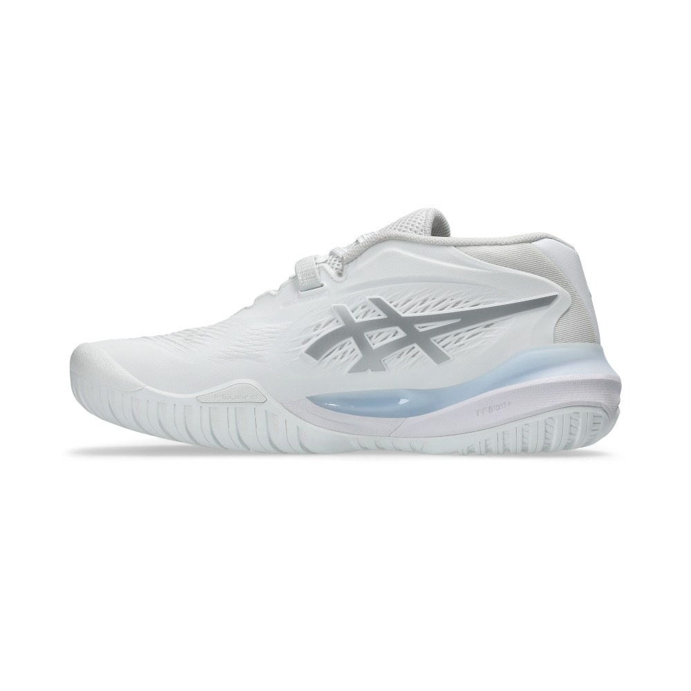 Giày Pickleball Tennis Asics GeL-Resolution X Nữ - Trắng Xám - hình 4