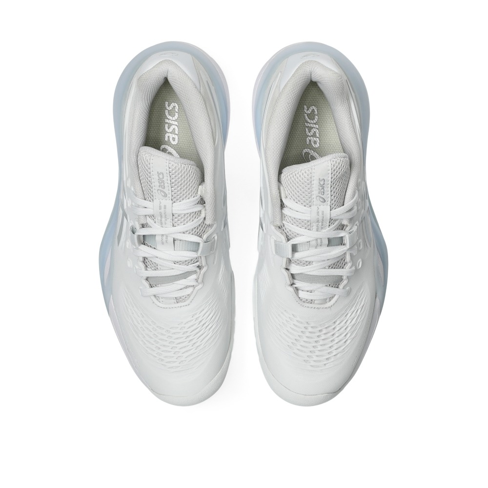 Giày Pickleball Tennis Asics GeL-Resolution X Nữ - Trắng Xám - hình 5