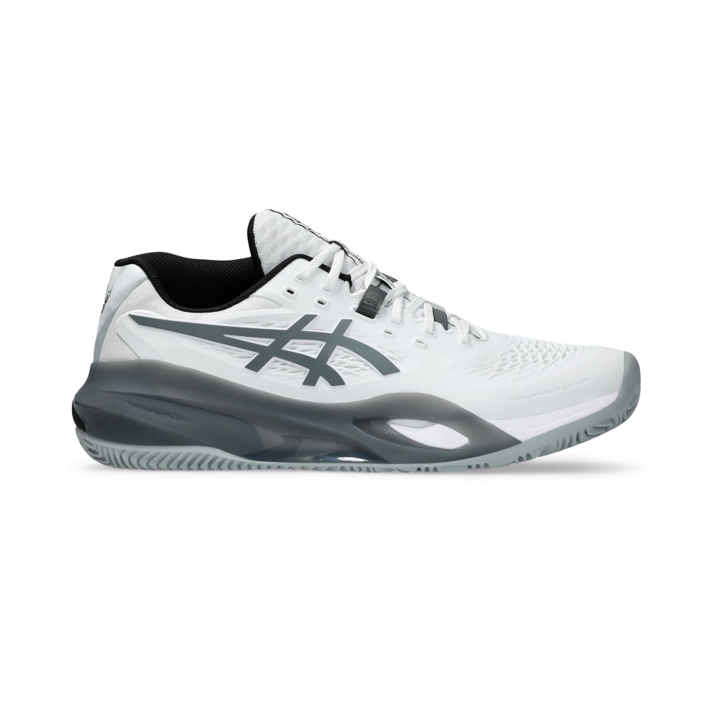 Giày Pickleball Tennis Asics GeL-Resolution X Padel Nam - Trắng Xám