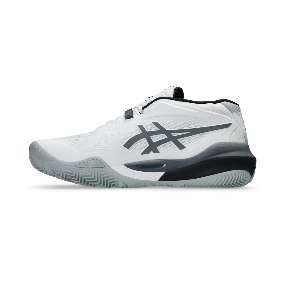 Giày Pickleball Tennis Asics GeL-Resolution X Padel Nam - Trắng Xám - hình 2