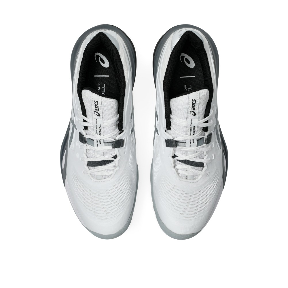 Giày Pickleball Tennis Asics GeL-Resolution X Padel Nam - Trắng Xám - hình 5
