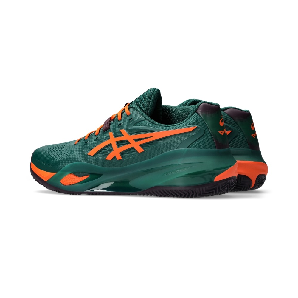 Giày Pickleball Tennis Asics GeL-Resolution X Padel Nam - Xanh Cam - hình 4