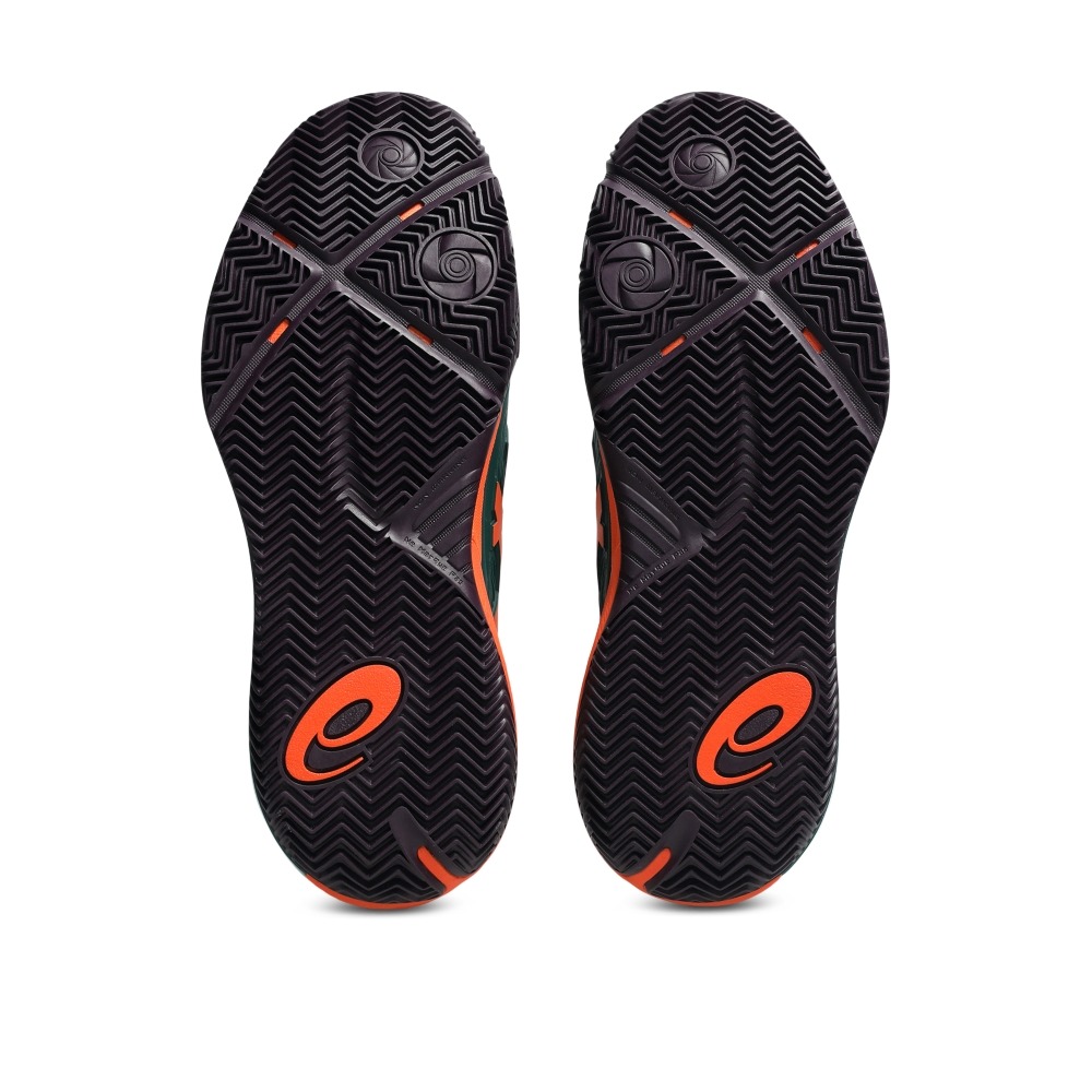 Giày Pickleball Tennis Asics GeL-Resolution X Padel Nam - Xanh Cam - hình 6