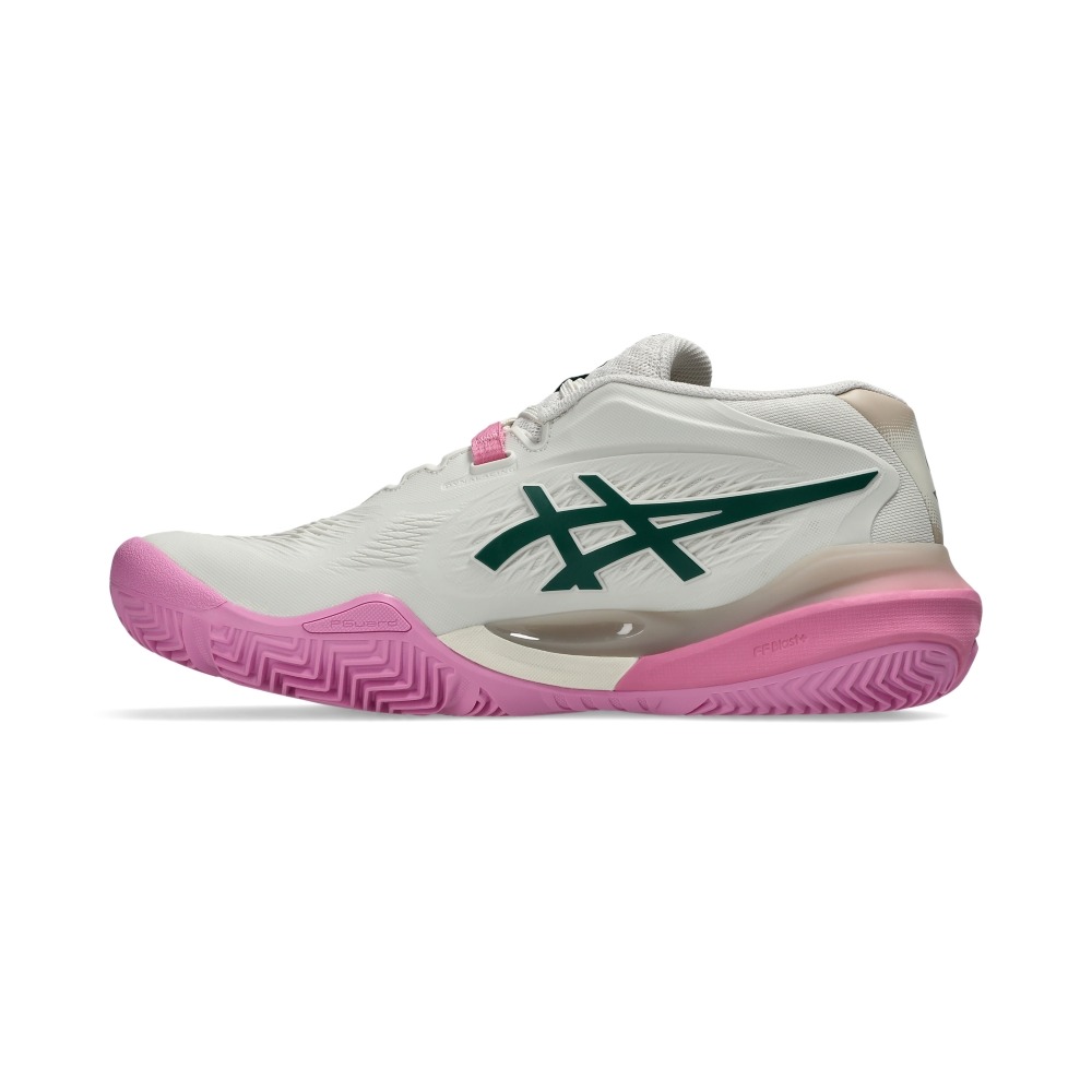 Giày Pickleball Tennis Asics GeL-Resolution X Padel Nữ - Xám Hồng - hình 2