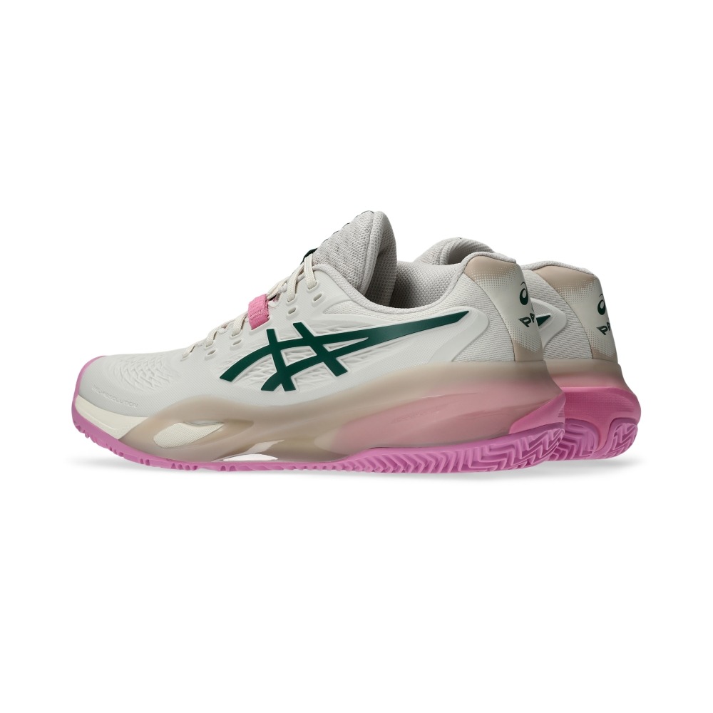 Giày Pickleball Tennis Asics GeL-Resolution X Padel Nữ - Xám Hồng - hình 4