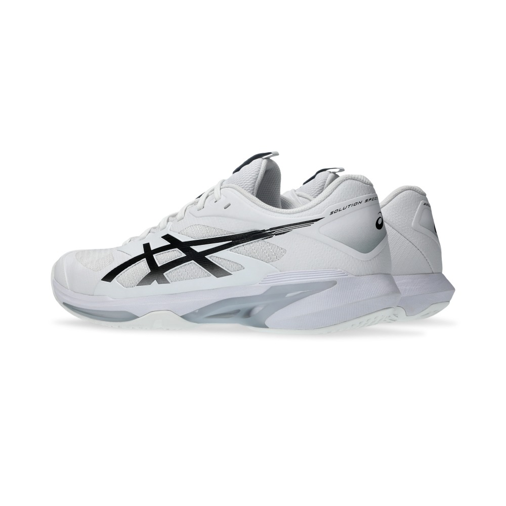 Giày Pickleball Tennis Asics Solution Speed FF 4 Nam - Trắng Đen - hình 3