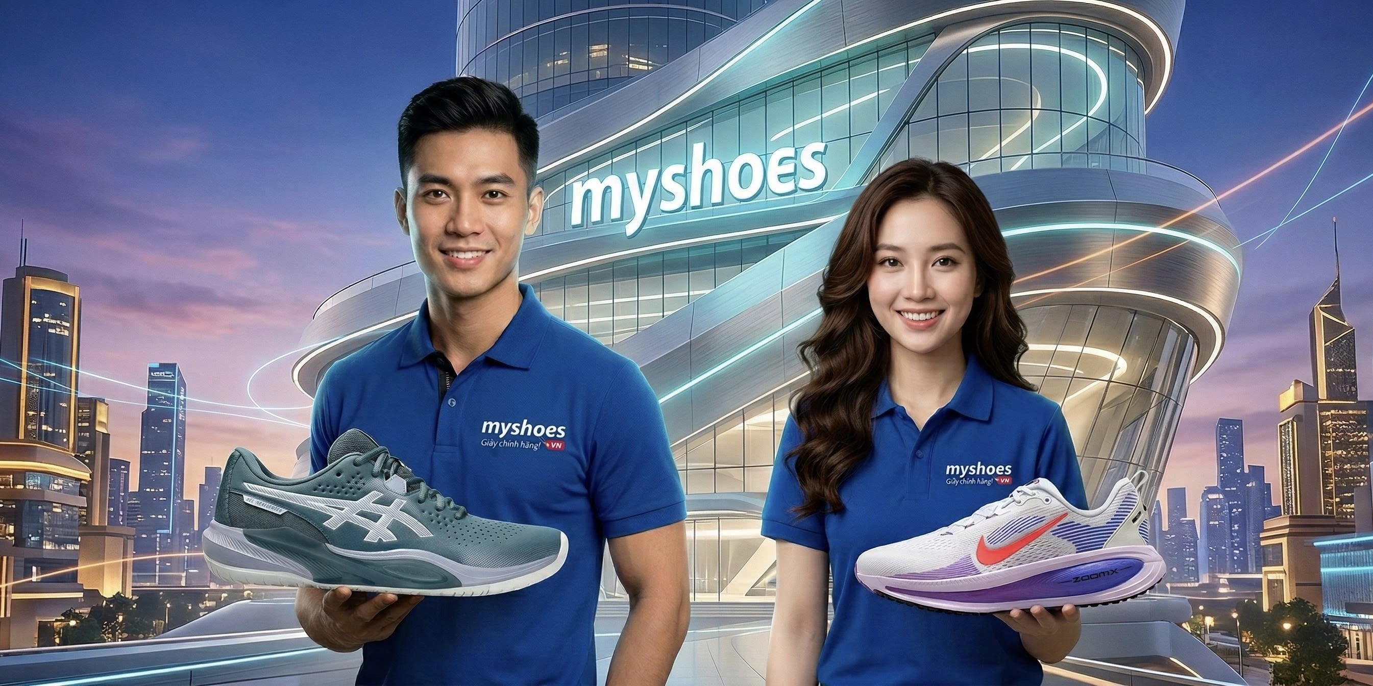 Myshoes.vn - Giày chính hãng Nike, Adidas, Asics, Lacoste, Puma