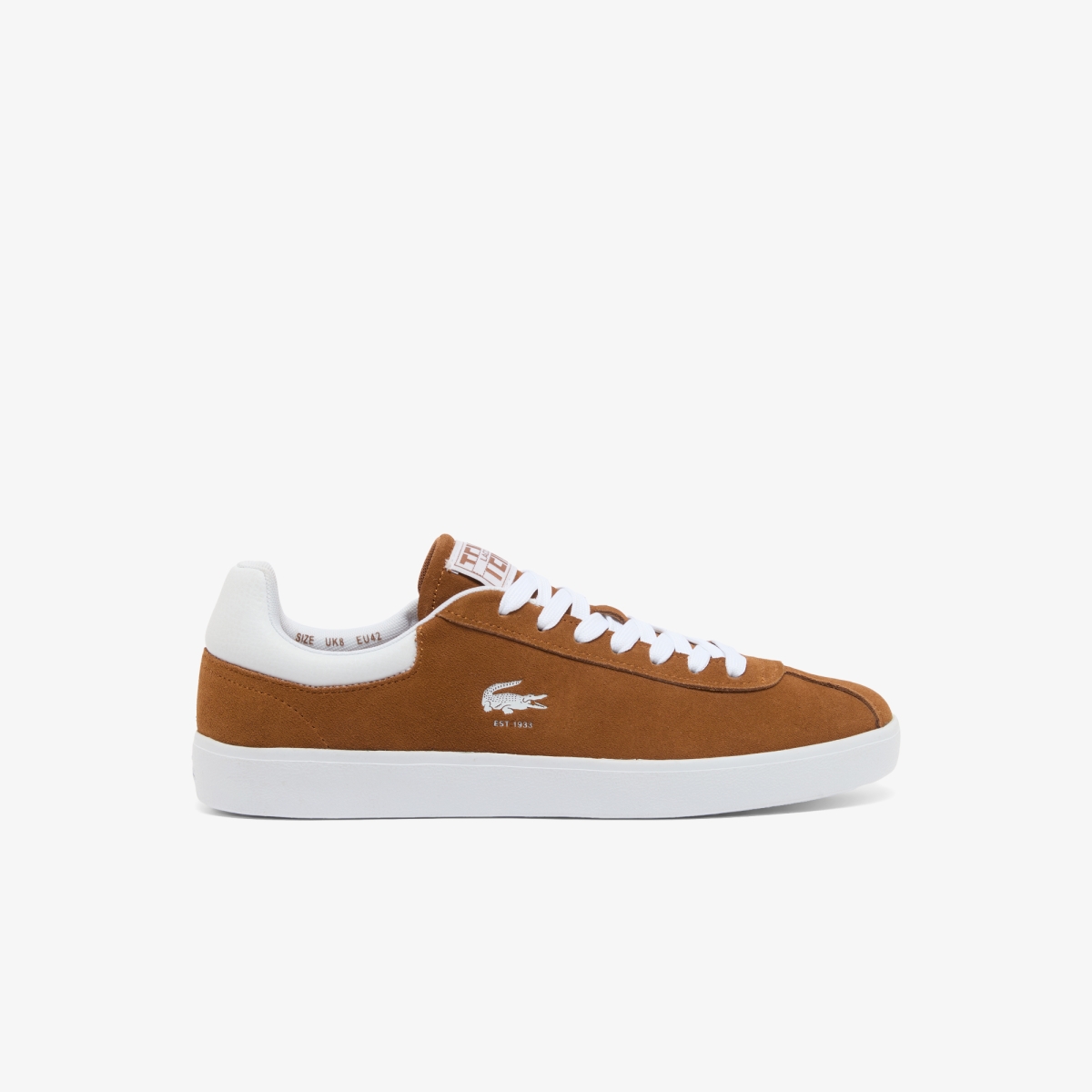 Giày Lacoste Baseshot Nam - Nâu Trắng