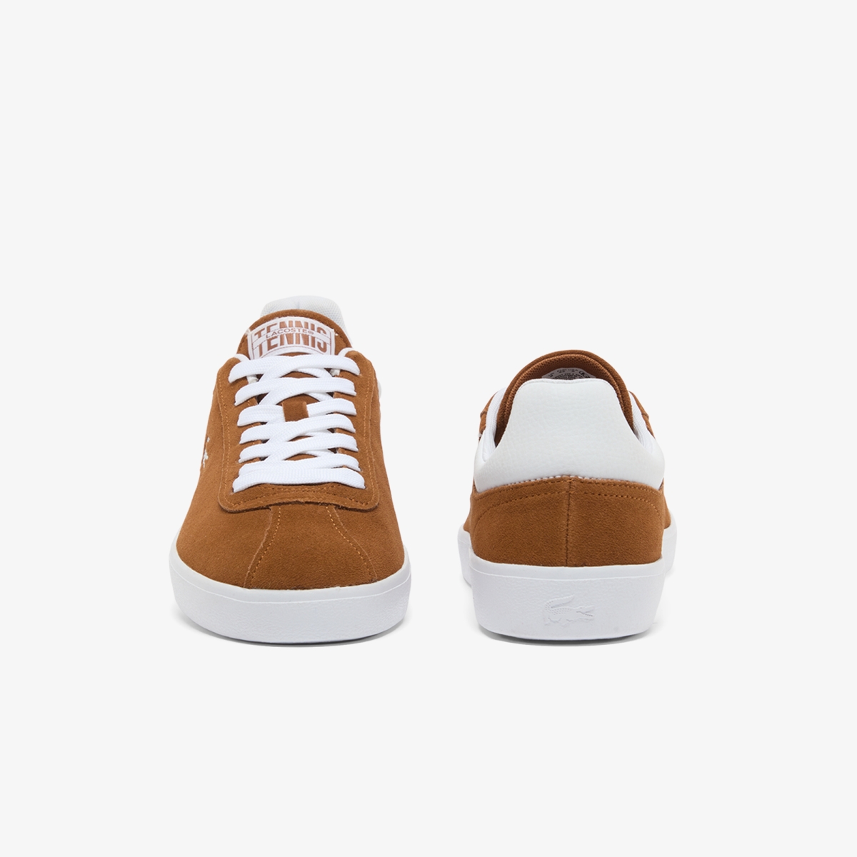 Giày Lacoste Baseshot Nam - Nâu Trắng - hình 5
