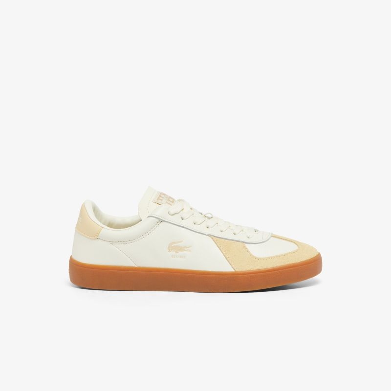 Giày Lacoste Baseshot Pro Leather Nam - Trắng Nâu
