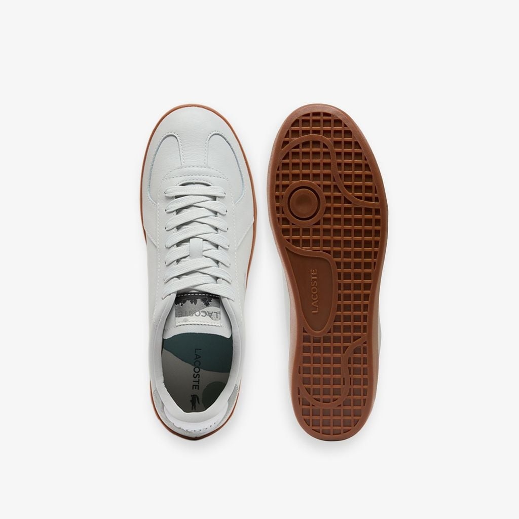 Giày Lacoste Baseshot Pro Leather Nam - Xám Nâu - hình 4