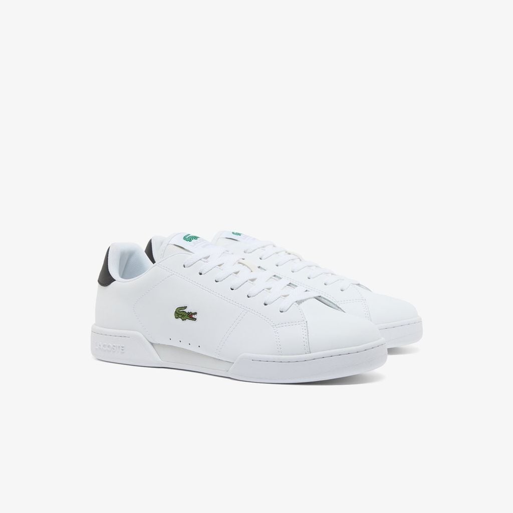 Giày Lacoste Carnaby Cup Leather Nam - Trắng Đen - hình 2