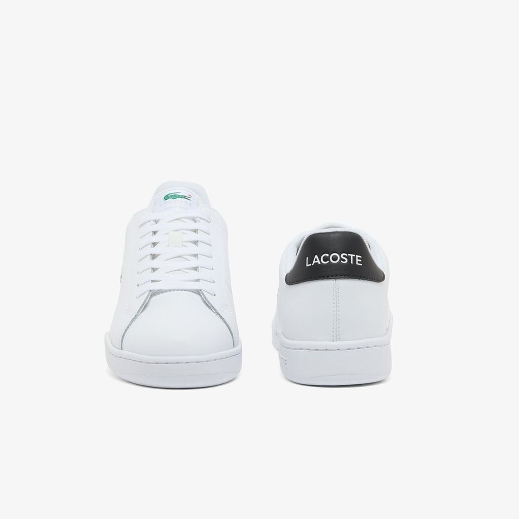 Giày Lacoste Carnaby Cup Leather Nam - Trắng Đen - hình 5