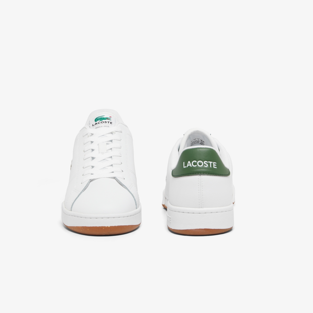 Giày Lacoste Carnaby Cup Leather Nam - Trắng Xanh - hình 5