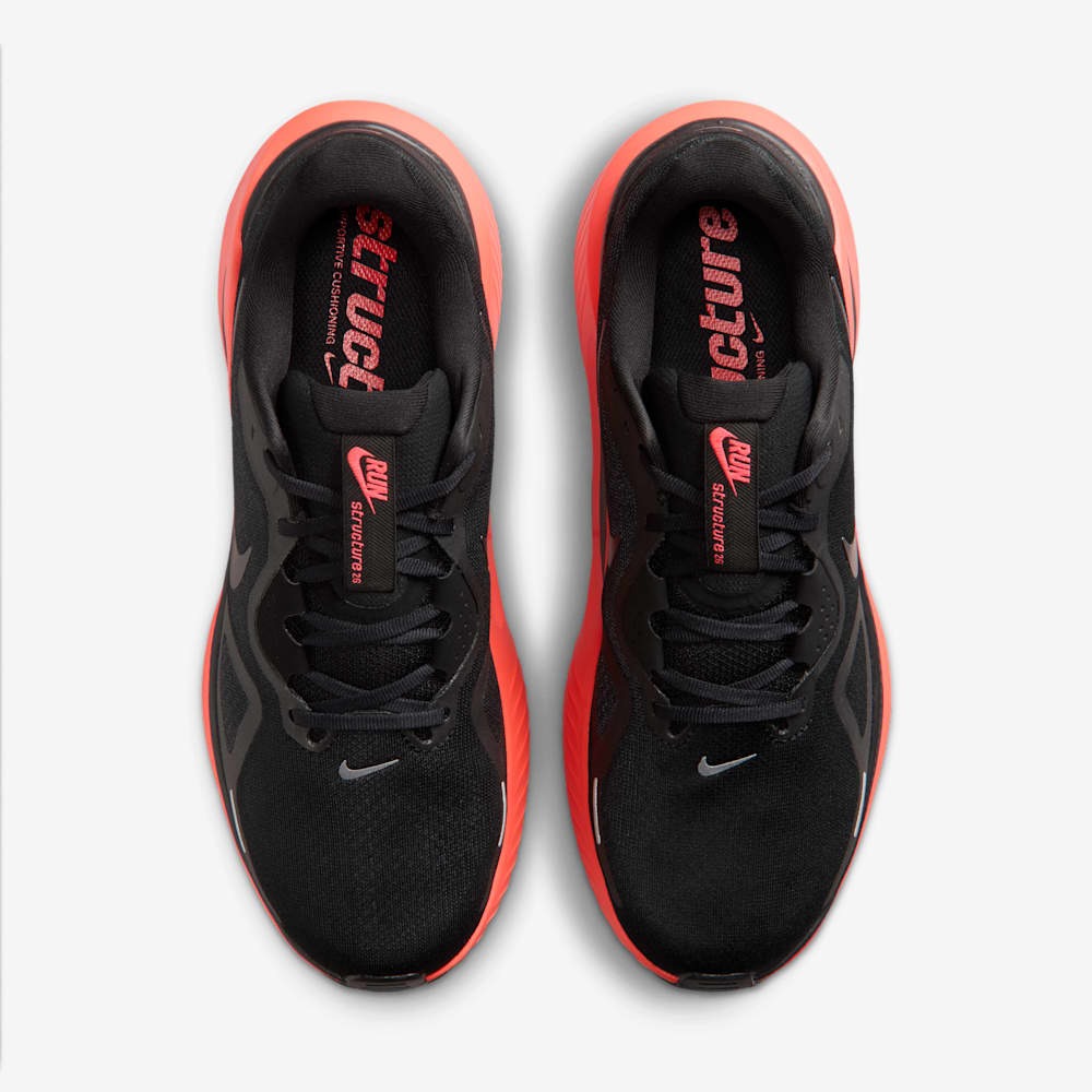 Giày Nike Structure 26 Nam - Đen Đỏ - hình 4