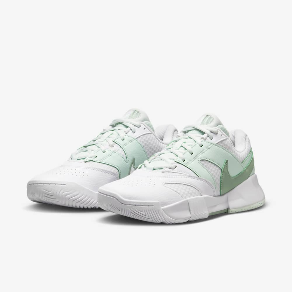 Giày Pickleball Tennis Nike Court Lite 4 Nữ - Trắng Xanh - hình 5