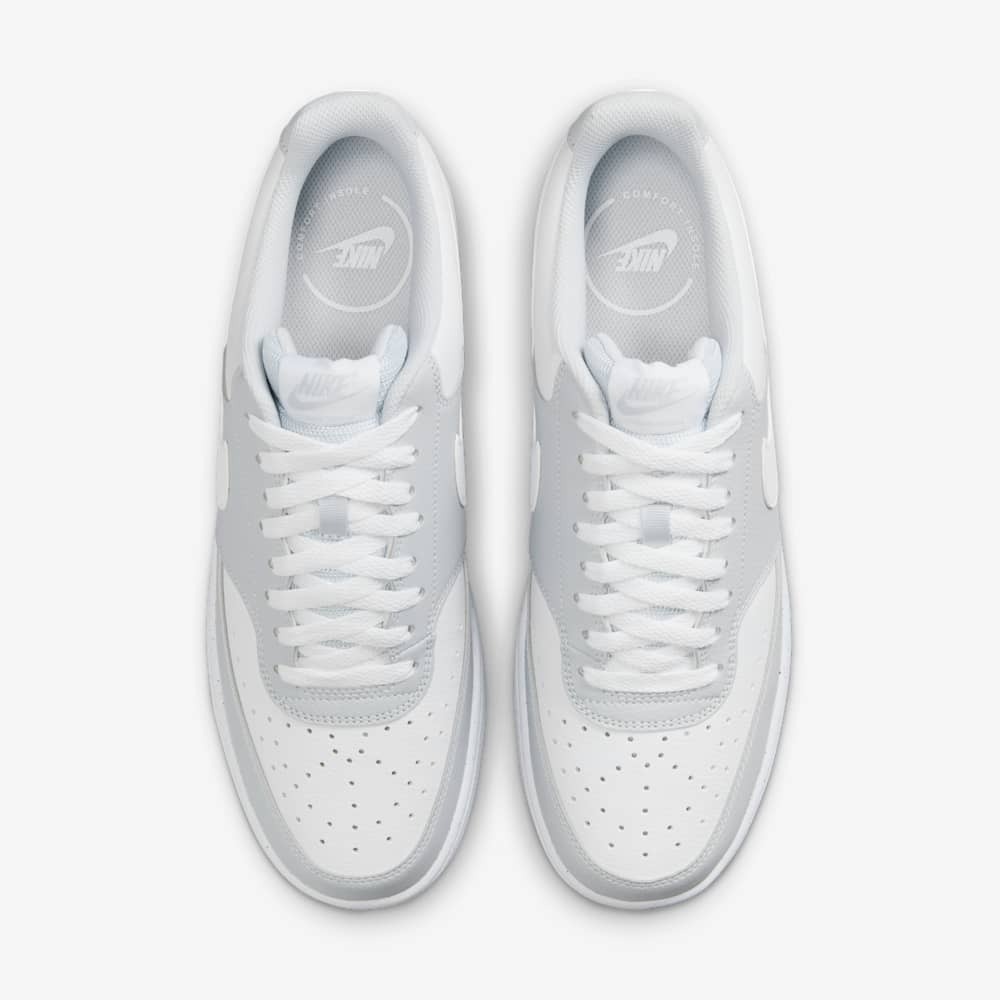 Giày Nike Court Vision Low Nam - Xám Trắng - hình 3