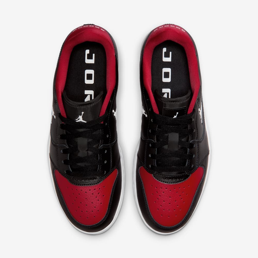 Giày Nike Jordan Court Connect Low Nam - Đen Đỏ - hình 4