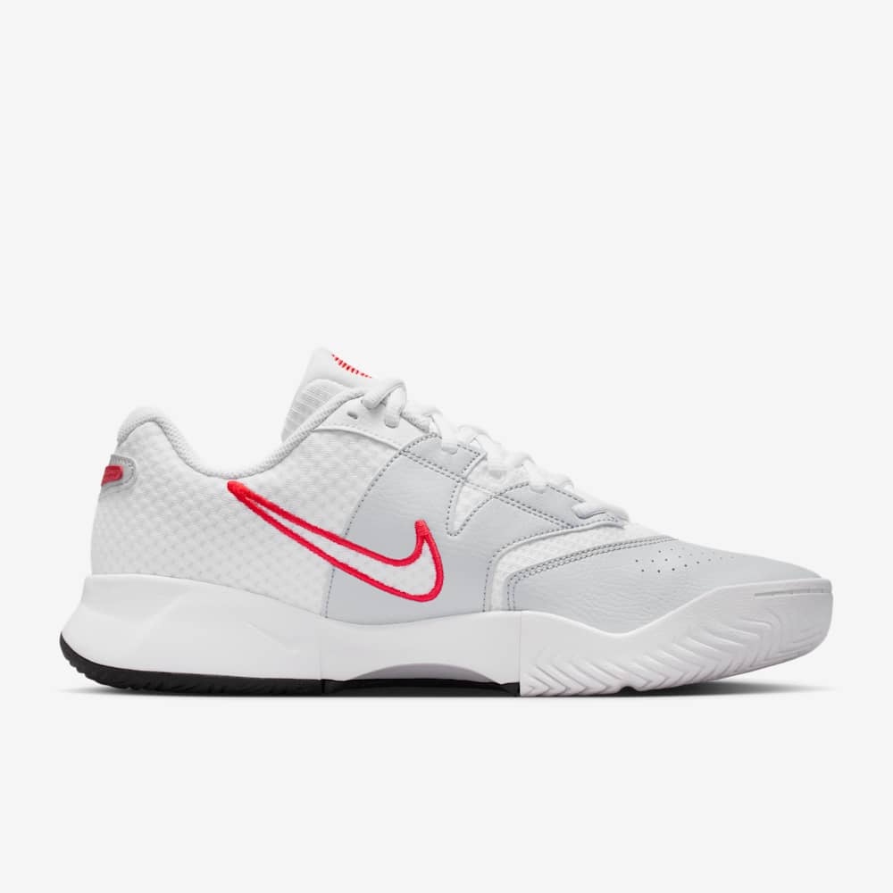Giày Pickleball Tennis Nike Court Lite 4 Nam - Trắng Xám Đỏ - hình 2