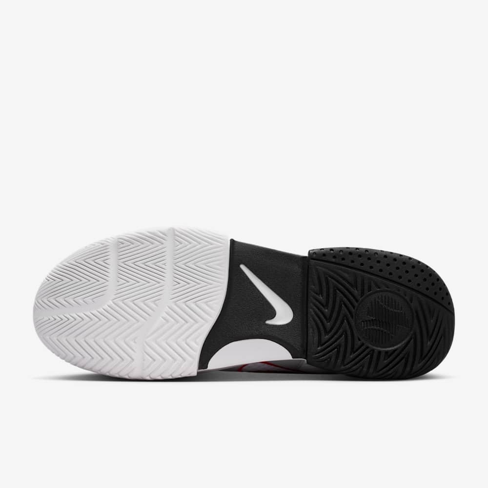Giày Pickleball Tennis Nike Court Lite 4 Nam - Trắng Xám Đỏ - hình 3