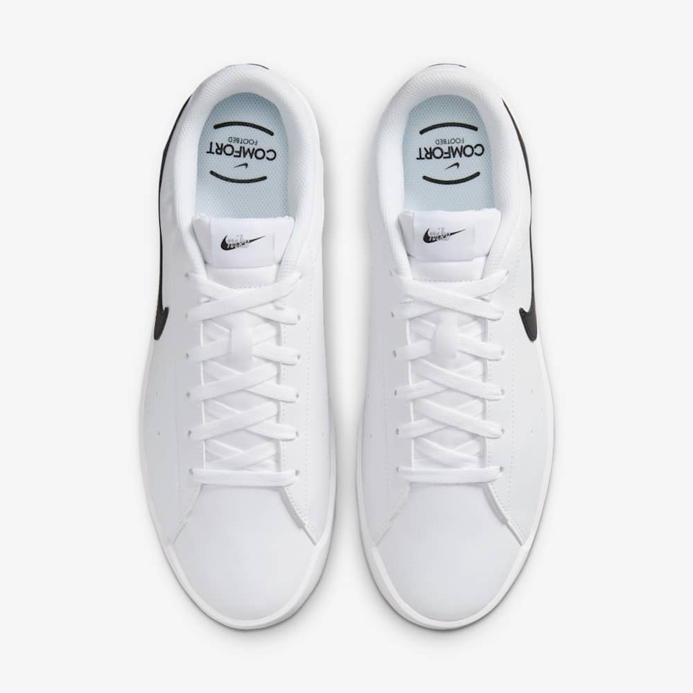 Giày Nike Court Heritage SL Nam - Trắng Đen - hình 4