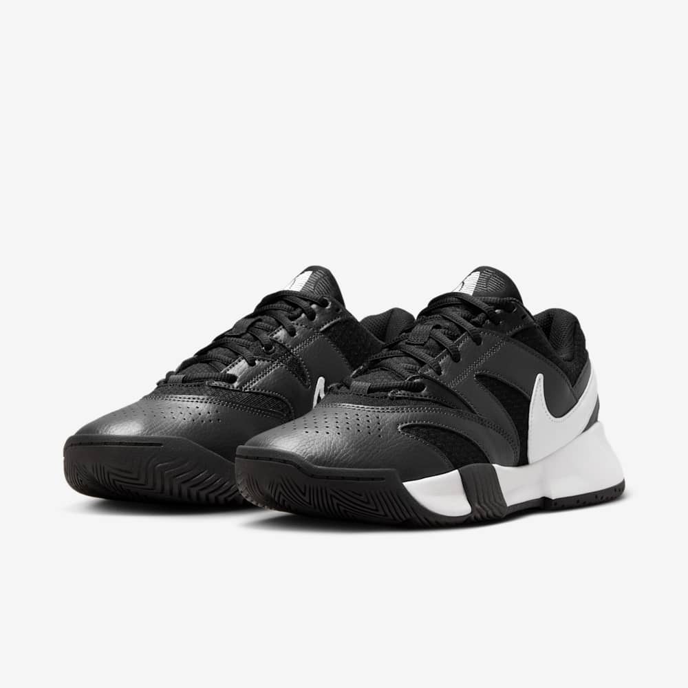 Giày Pickleball Tennis Nike Court Lite 4 Nữ - Đen Trắng - hình 5
