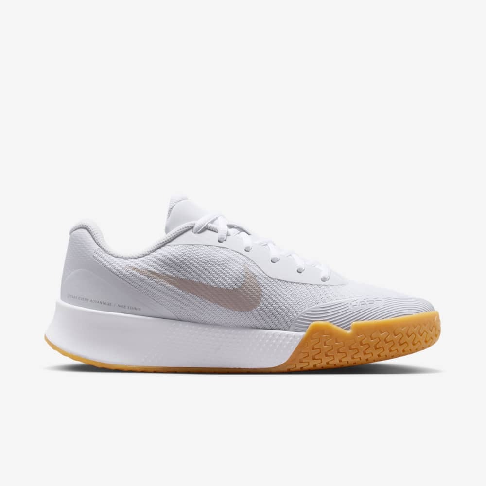 Giày Pickleball Tennis Nike Vapor Lite 3 Nữ - Trắng Nâu - hình 3