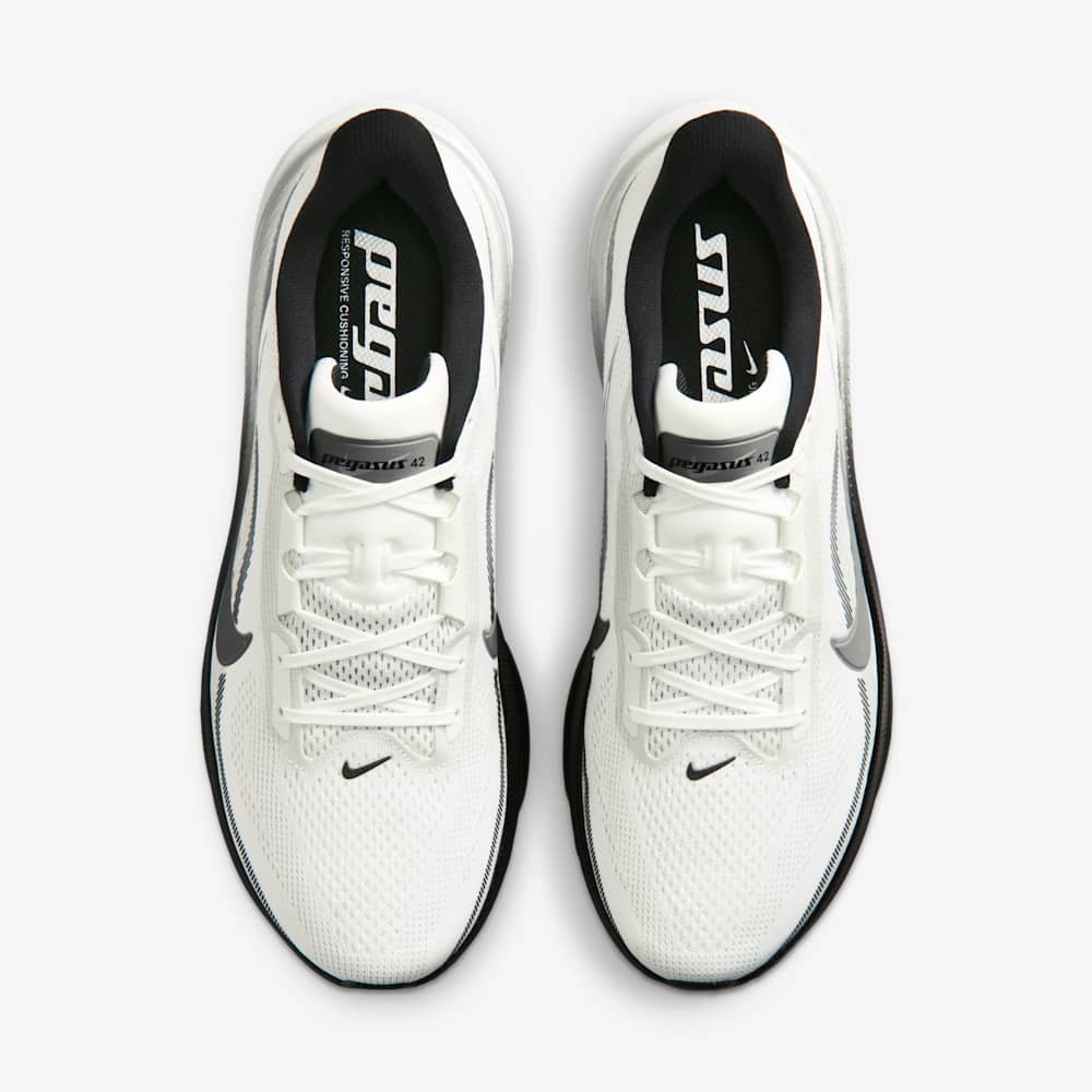 Giày Nike Pegasus 42 Nam - Trắng Xám Đen - hình 4