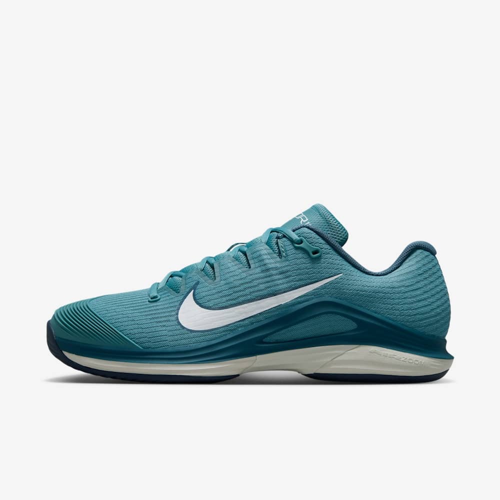 Giày Pickleball Tennis Nike Vapor 12 Hard Court Nam - Xanh Trắng