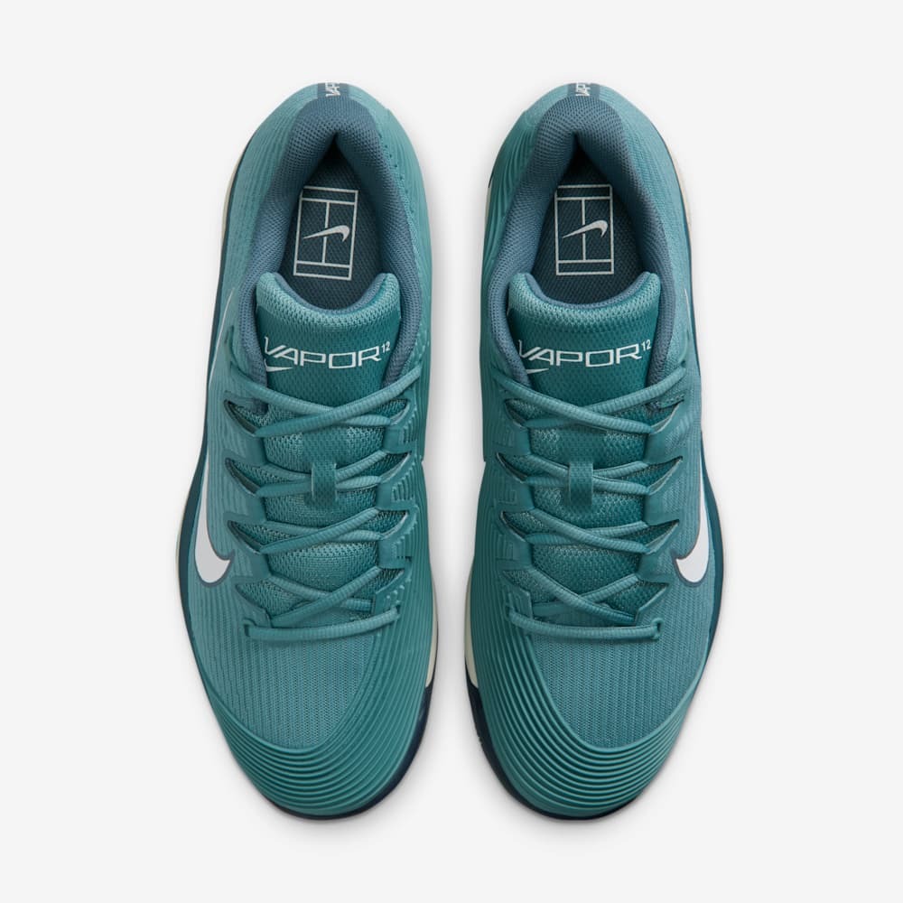 Giày Pickleball Tennis Nike Vapor 12 Hard Court Nam - Xanh Trắng - hình 4