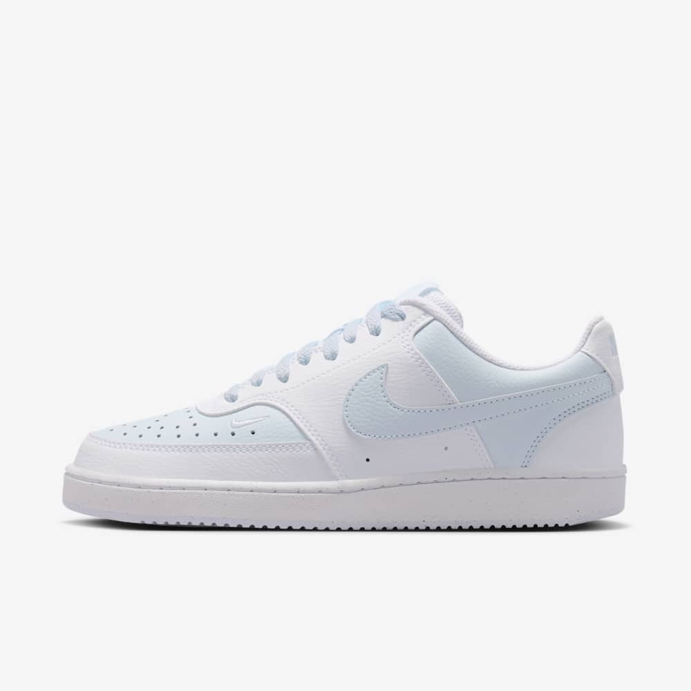Giày Nike Court Vision Low Nữ - Trắng Xanh