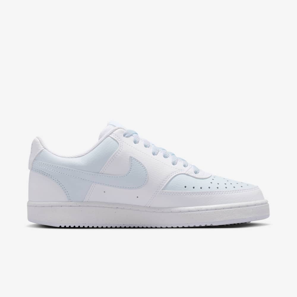 Giày Nike Court Vision Low Nữ - Trắng Xanh - hình 3
