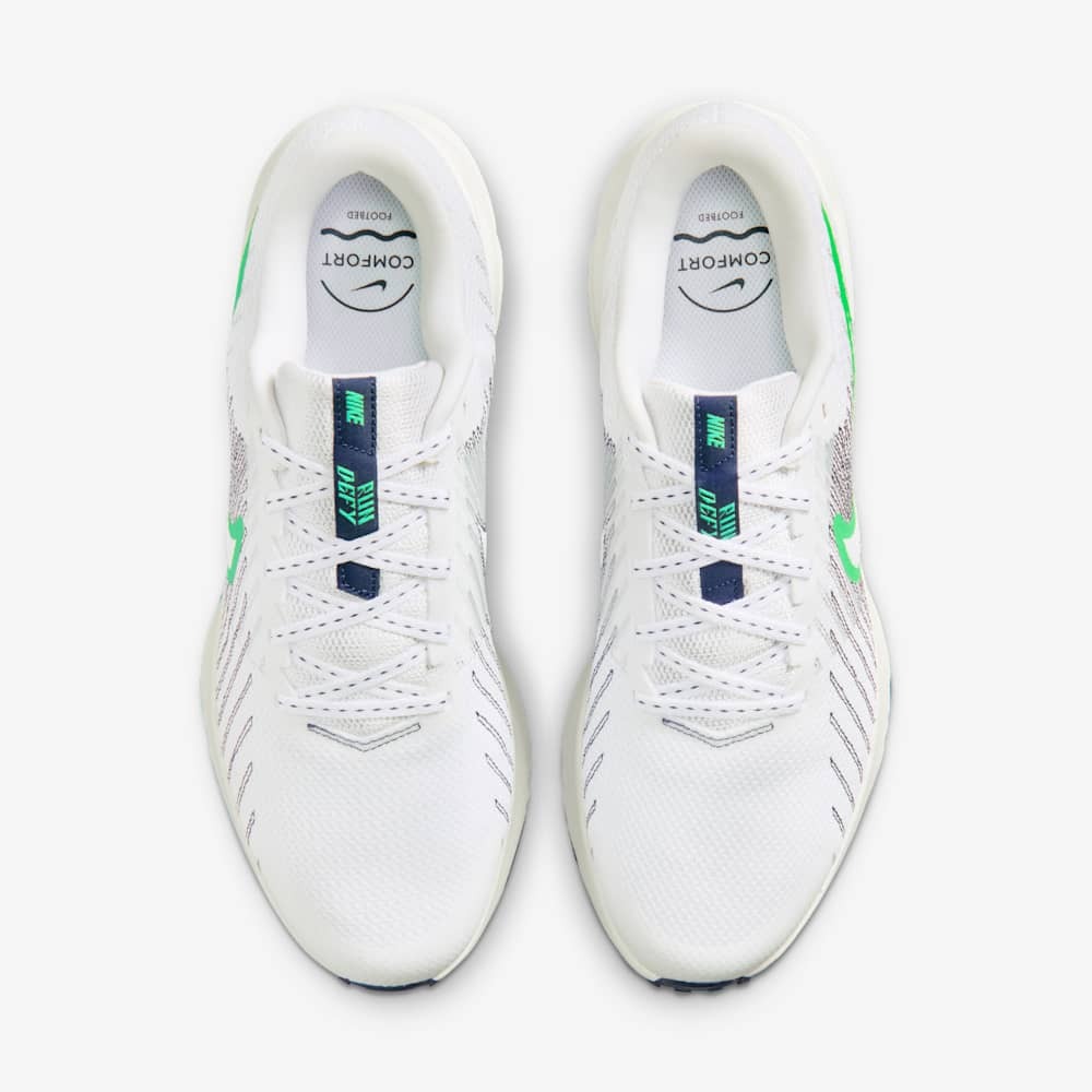 Giày Nike Run Defy Nam - Trắng Xám Xanh - hình 4