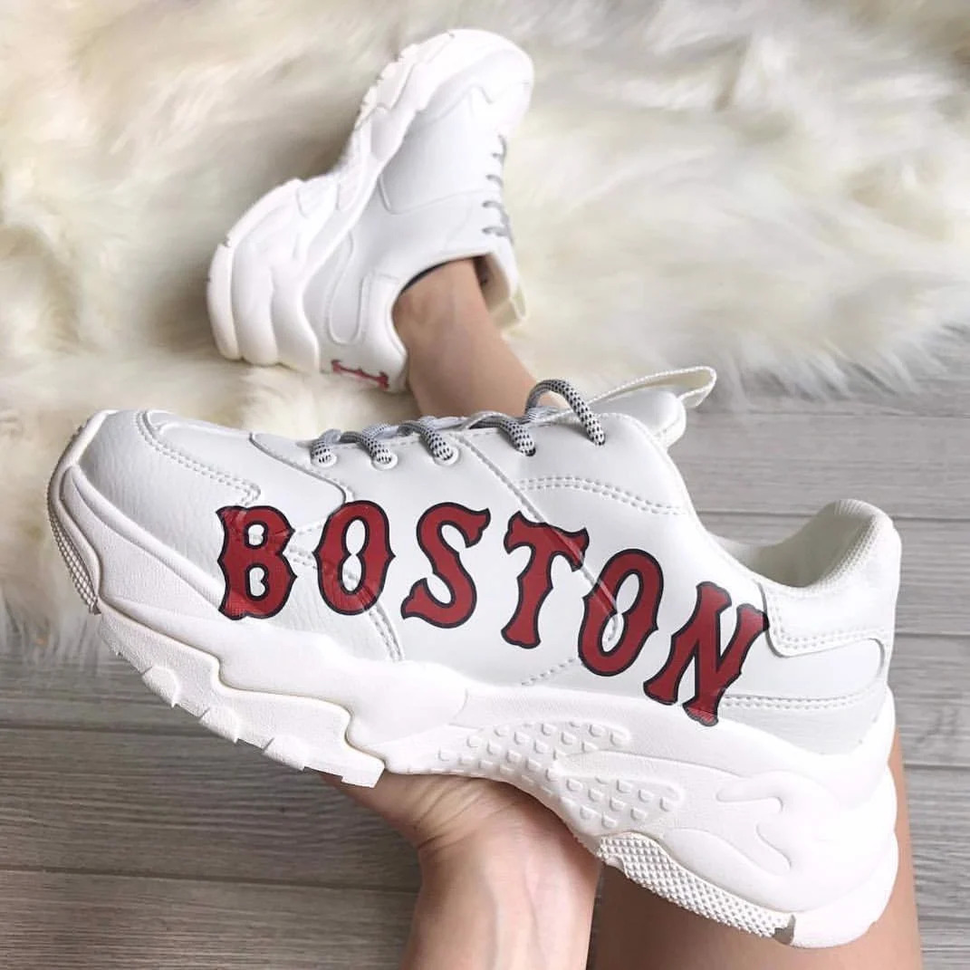 Sneaker chunky - MLB BigBall Chunky Boston Red sox Ivory