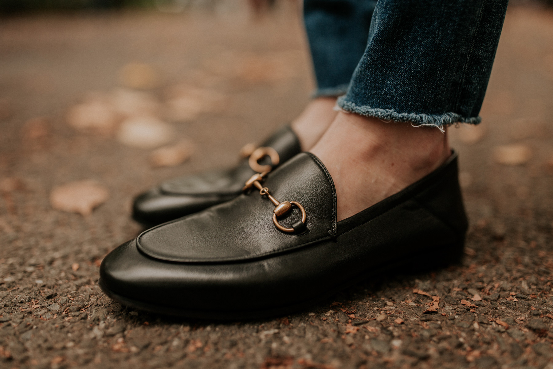 Gucci Brixton Leather Loafer