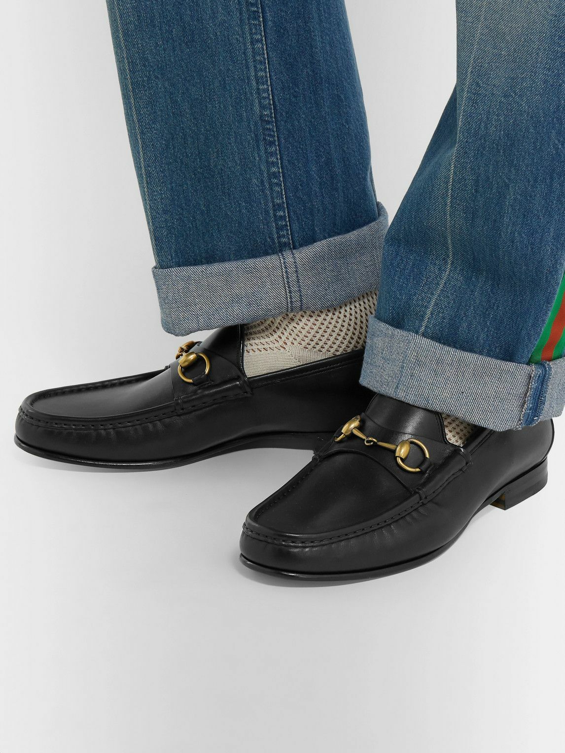 Gucci Horsebit Leather Loafer