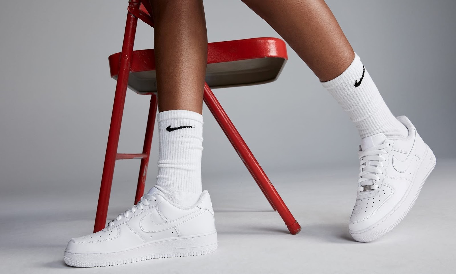 Giày Nike Air Force 1 White/White