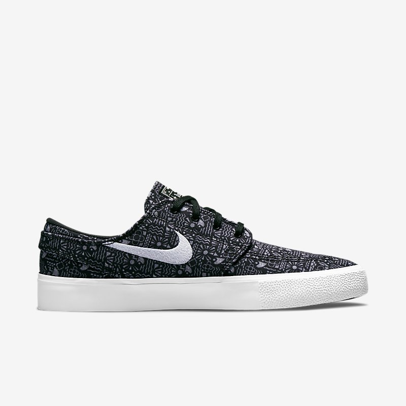 Giày Nike SB Zoom Stefan Janoski Premium Nam - Đen trắng - hình 5