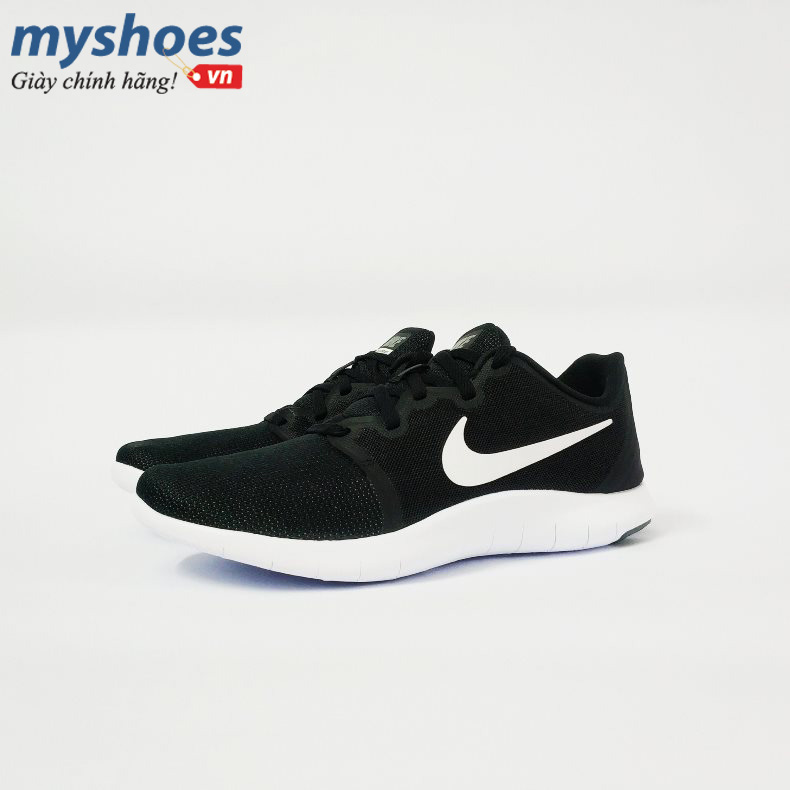 Giày Nike Flex Contact 2 Nam - Đen Trắng - hình 2