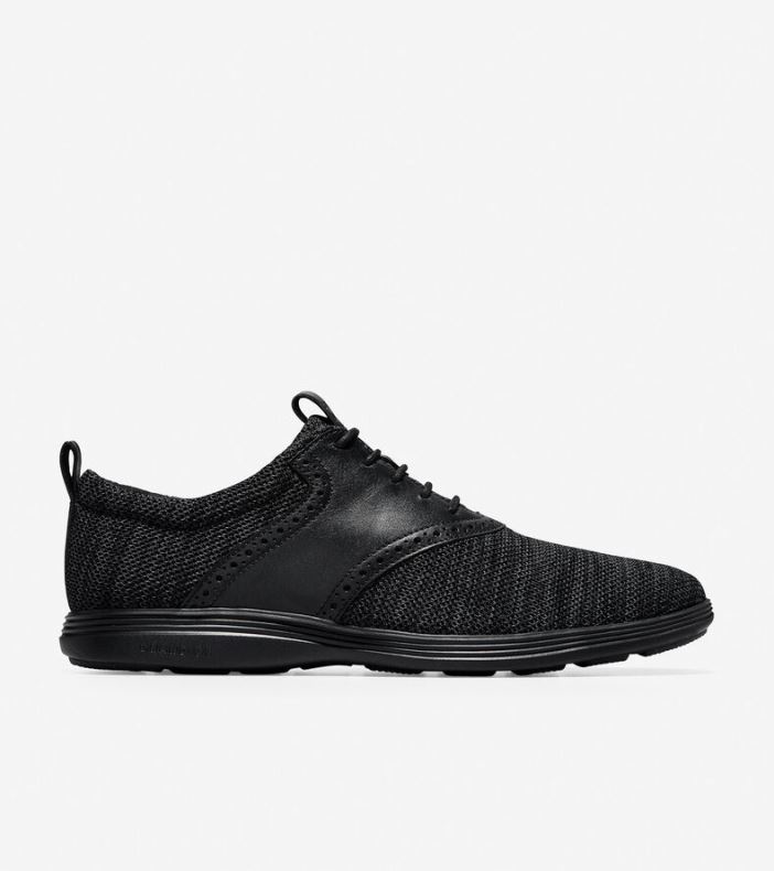 Giày Cole Haan Tourt Knit Ox Nam Đen 