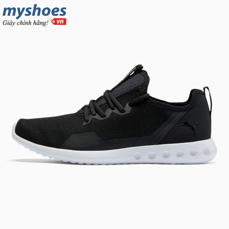 Giày Puma Carson 2 X Knit Nam Đen Trắng - hình 3
