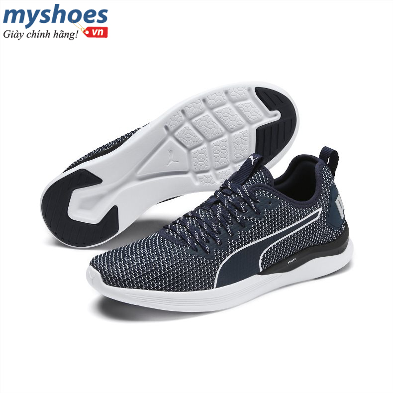 Giày Puma Ignite Flash FS Nam Xanh Xám  - hình 4