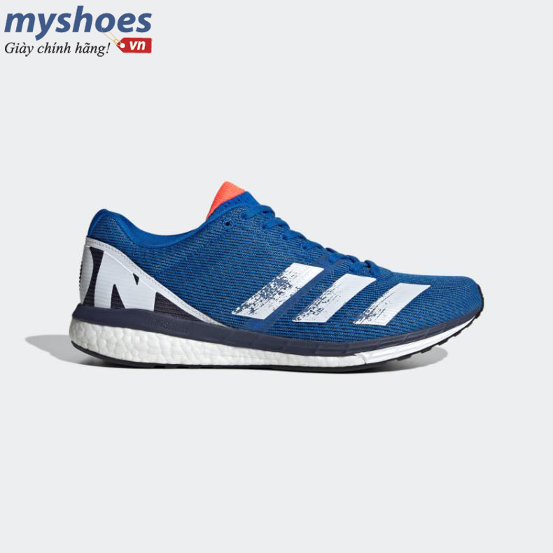 Giày adidas Adizero Boston 8 Nam Xanh 